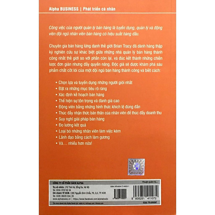 Thuật Quản Lý Bán Hàng - Ảnh 3