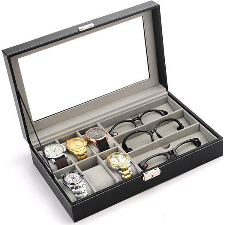 Hộp Đựng Đồng Hồ Mắt Kính Cao cấp