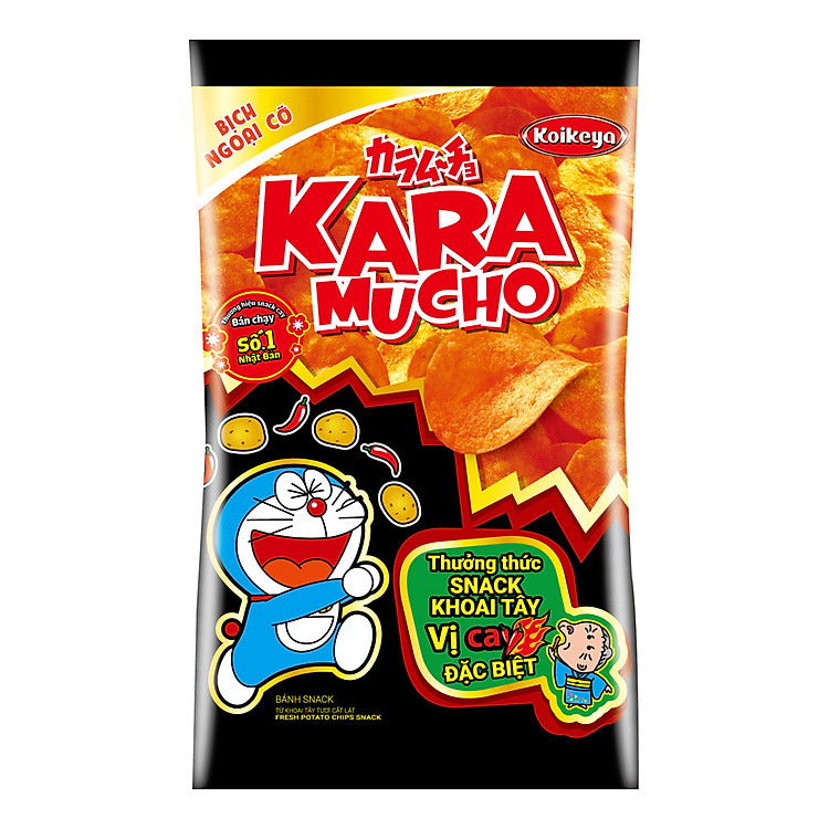 Snack Khoai Tây Karamucho Vị Cay (85g)