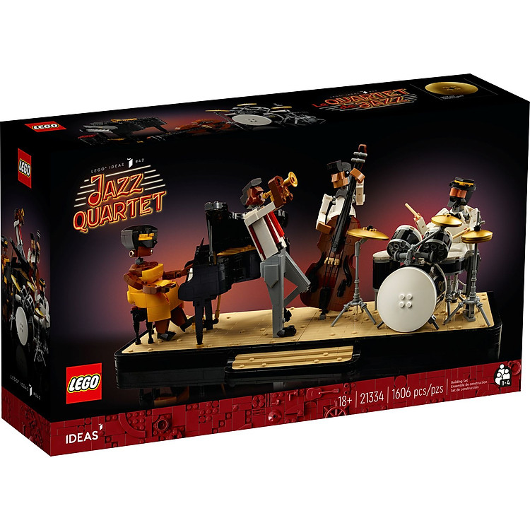 LEGO 21334 - Bộ Tứ Jazz 1606 chi tiết Chính hãng Tiết kiệm - Hình ảnh 2