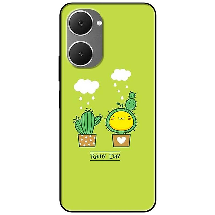 Ốp lưng cho Vivo Y03 - Y03T - Y18 - Y18S - Y18T - Y27 5G - Y28 4G - Y36 - Xương Rồng Mây - Hàng Chính Hãng