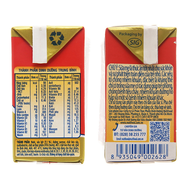 Thùng 48 Hộp Sữa Bột GrowPLUS+ Đỏ Uy tín Giá rẻ - Hình ảnh 4