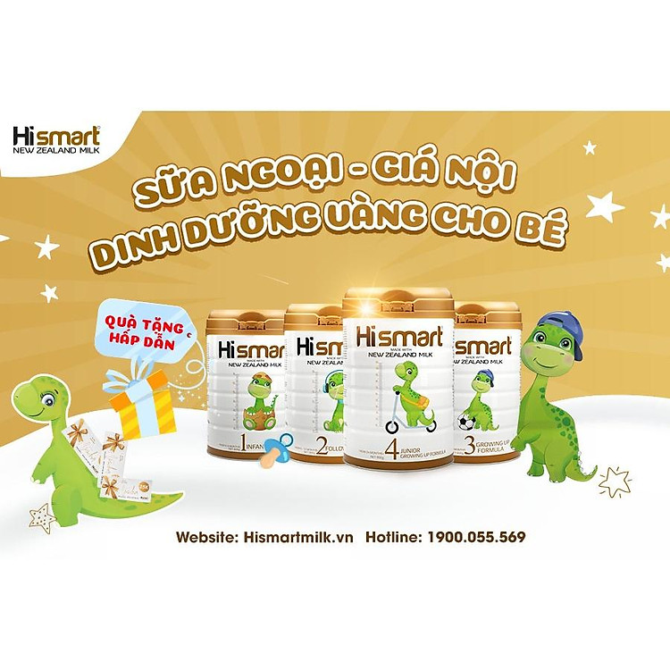 Sữa bột Hismart số 3 cho bé 12-24 tháng Tin cậy Tiết kiệm - Hình ảnh 3