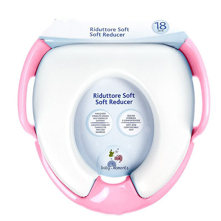 Bệ ngồi toilet cho bé - Bệ đi vệ sinh có tay vịn dành cho bé từ 1 tuổi đến 4 tuổi