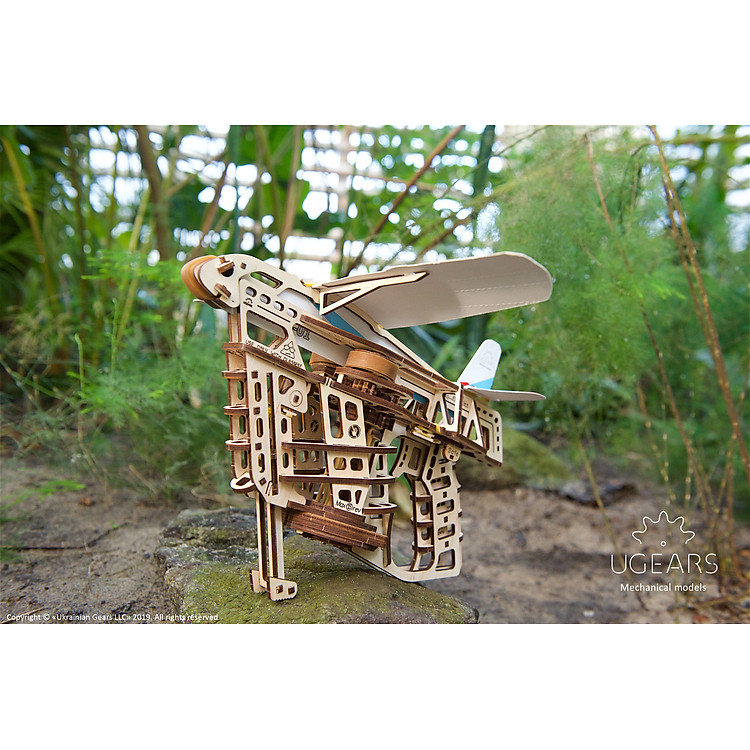 Mô hình gỗ Ugears Flight Starter Chính hãng Giá rẻ - Hình ảnh 4