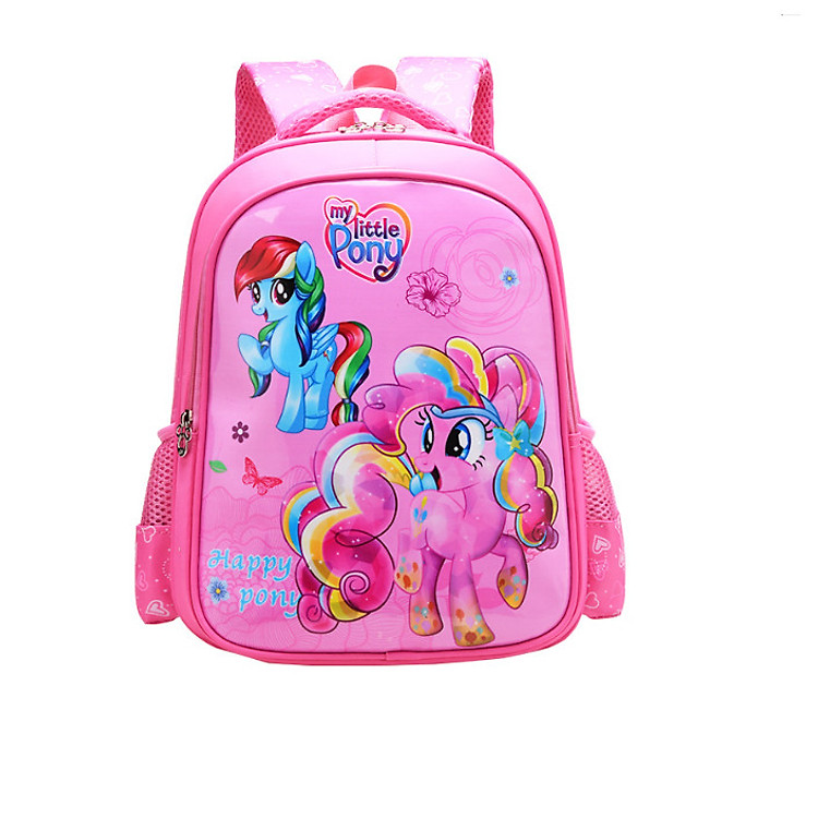 Balo bé gái Pony Hồng cấp 1