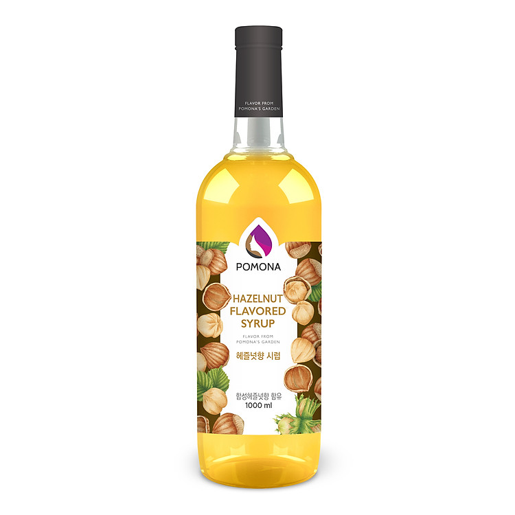 SIRO COFFEE POMONA HẠT DẺ (CHAI 1000ML) NGUYÊN LIỆU PHA CHẾ