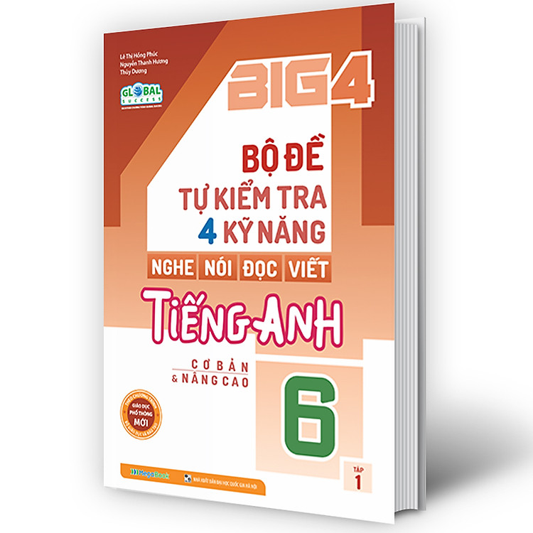 Big 4 Bộ Đề Tự Kiểm Tra 4 Kỹ Năng Nghe - Nói - Đọc - Viết Tiếng Anh (Tập 1) - Ảnh 2