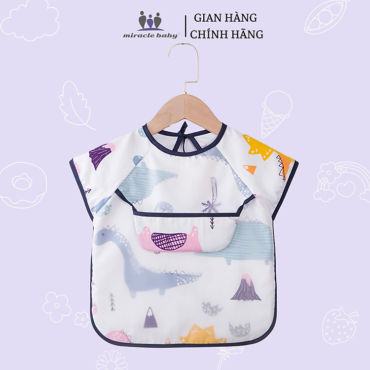 Mua Yếm Ăn MiracleBaby Silicon Chống Bám Bẩn Chính hãng Giá rẻ