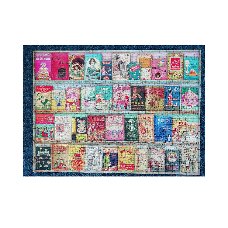 Mua Puzzle Vintage Cook Books 500 mảnh RAVENSBURGER Chính hãng Ưu đãi - Hình ảnh 3