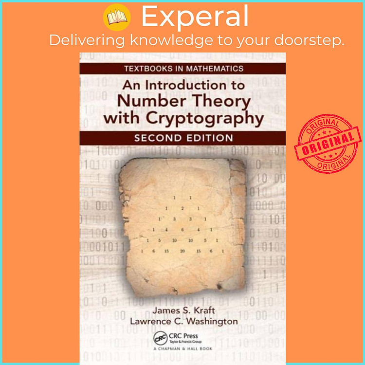Sách - An Introduction to Number Theory with Cryptography by Lawrence Washington (UK edition, paperback)