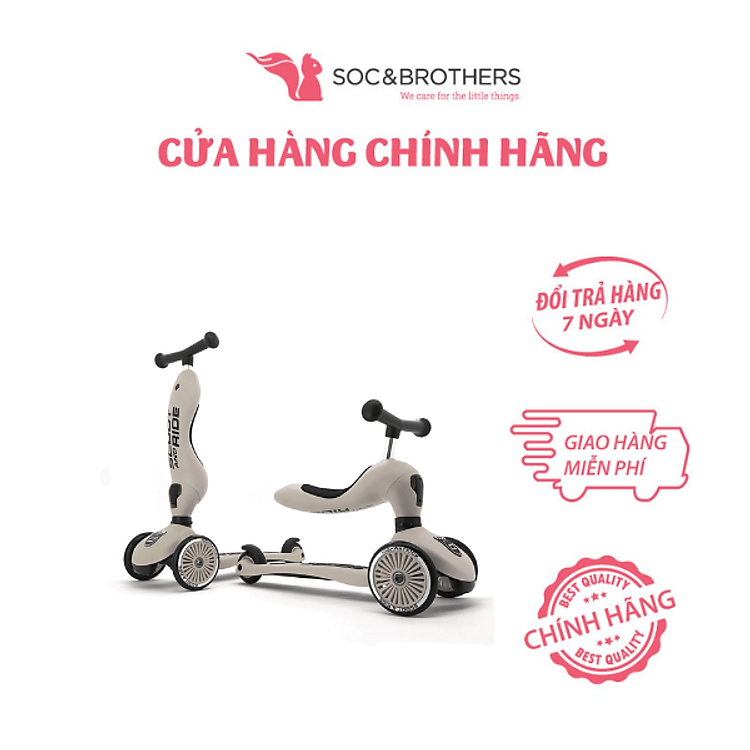 Scooter trẻ em Scood And Ride Highwaykick 1 Chính hãng Ưu đãi - Hình ảnh 3