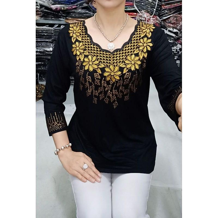 áo thun trung niên cho mẹ. size 55-75kg