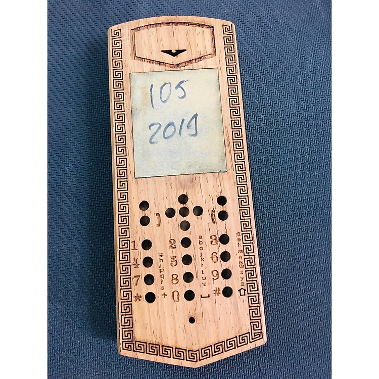 Vỏ gỗ cho điện thoại Nokia 105 năm 2019