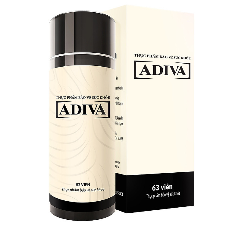 Combo 2 Hộp Thực Phẩm Chức Năng Dạng Viên Collagen Adiva (Hộp 70 Viên)