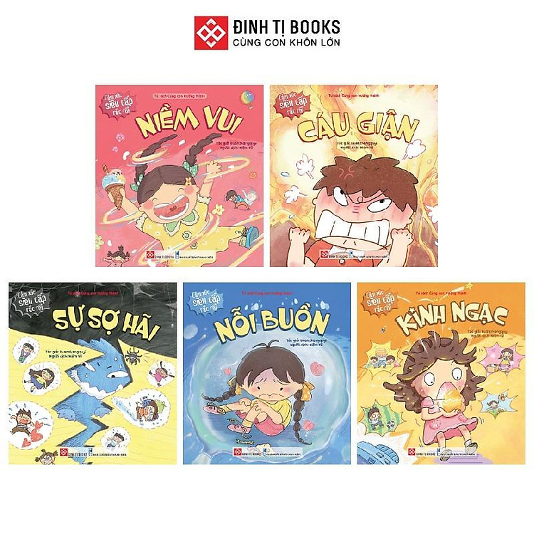 Cảm Xúc Siêu Cấp Rắc Rối – Cho Trẻ 6 – 12 Tuổi