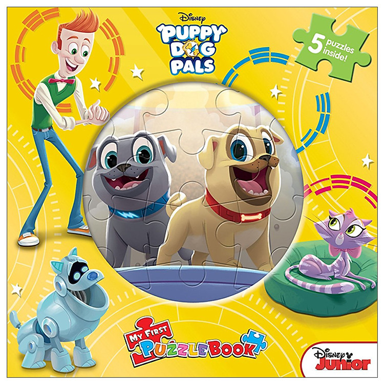 Disney Jr. Puppy Dog Pals My First Puzzle Book