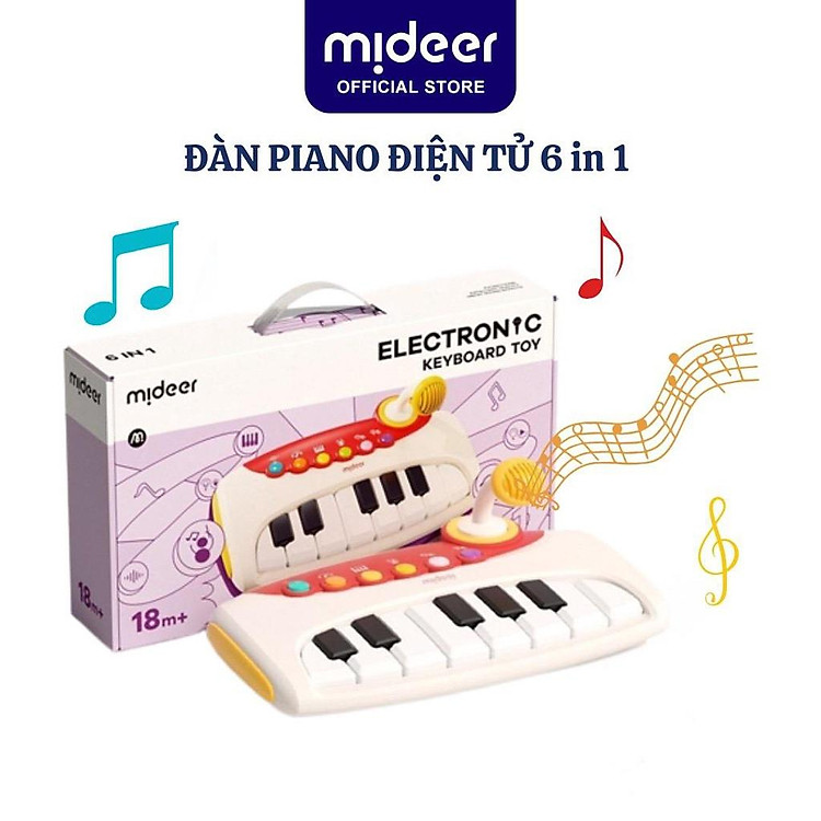 Mua tại Tiki: Đàn Piano Điện Tử 8 Phím Mideer Chính hãng Giá rẻ