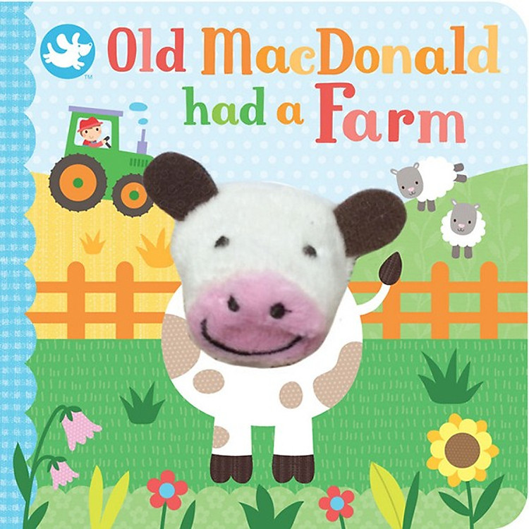 Sách Little Me Old MacDonald Had a Farm Finger Puppet Book