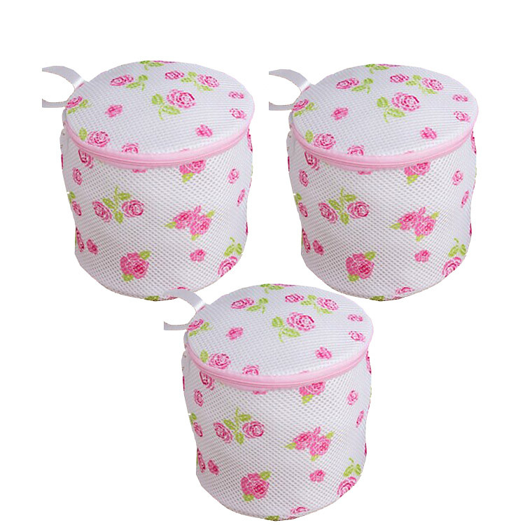 Combo 3 Túi giặt đồ lót tròn kiểu nhật bảo vệ đồ lót tối đa GS0010