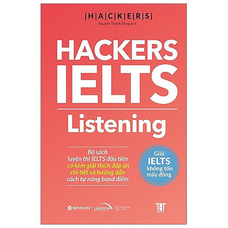 Combo/Lẻ Hackers IELTS: Listening + Reading + Speaking + Writing