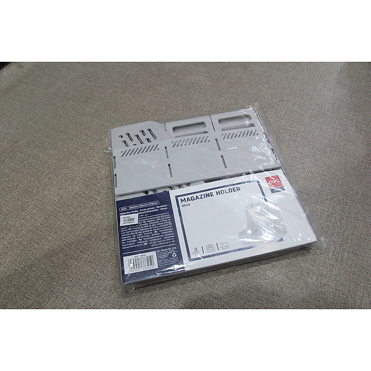 Khay Tài Liệu Nhựa 3 Ngăn Deli 9845 - Ảnh 2