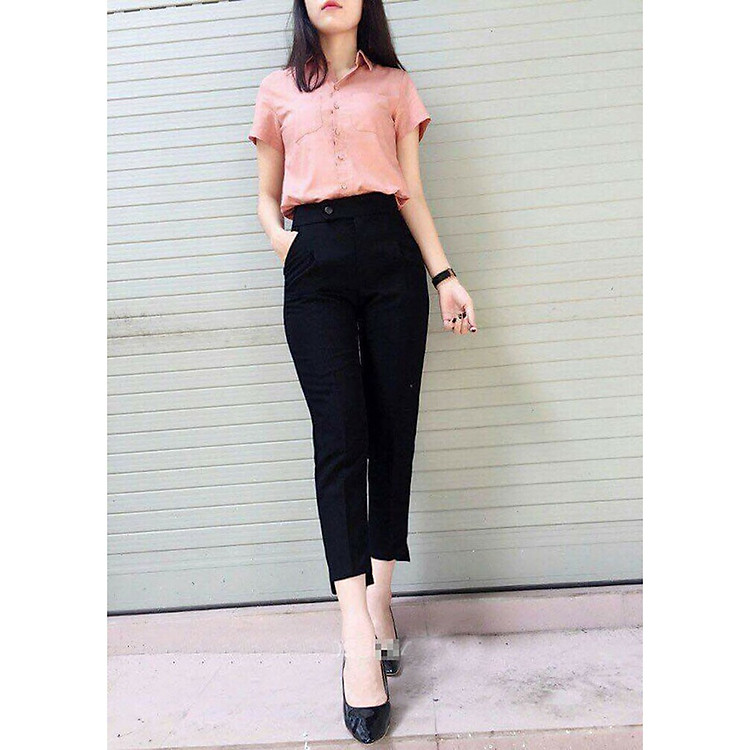 Quần Baggy Gấu Lệch cho nàng công sở