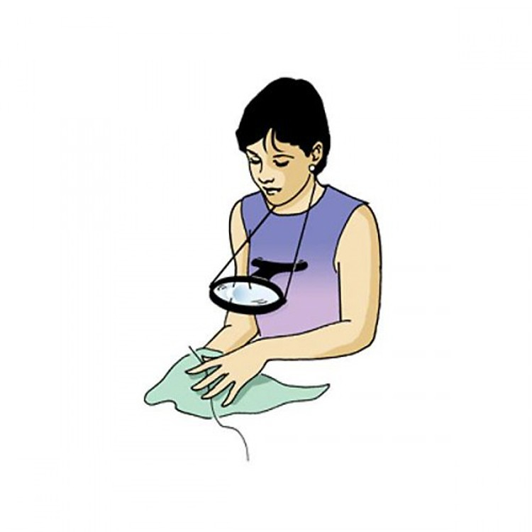 Kính lúp cầm tay Carson LumiCraft LC-15 2x (4x) - Ảnh 4