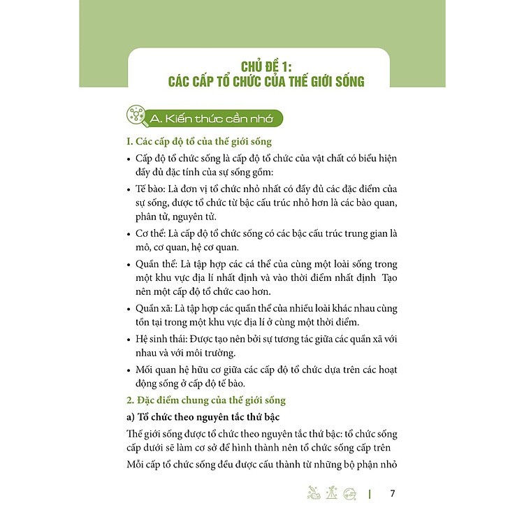 Sổ Tay Sinh Học Cấp 3 - All In One (Theo Chương Trình Giáo Dục Phổ Thông Mới) - Ảnh 4