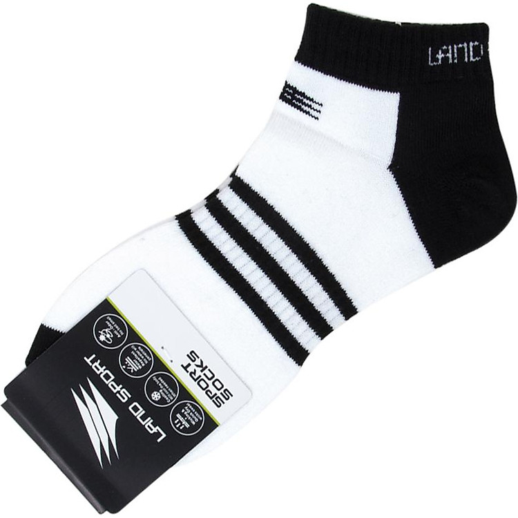Tất Nam Land Sport SLA0001-M-DTBMXS - Trắng Phối Đen