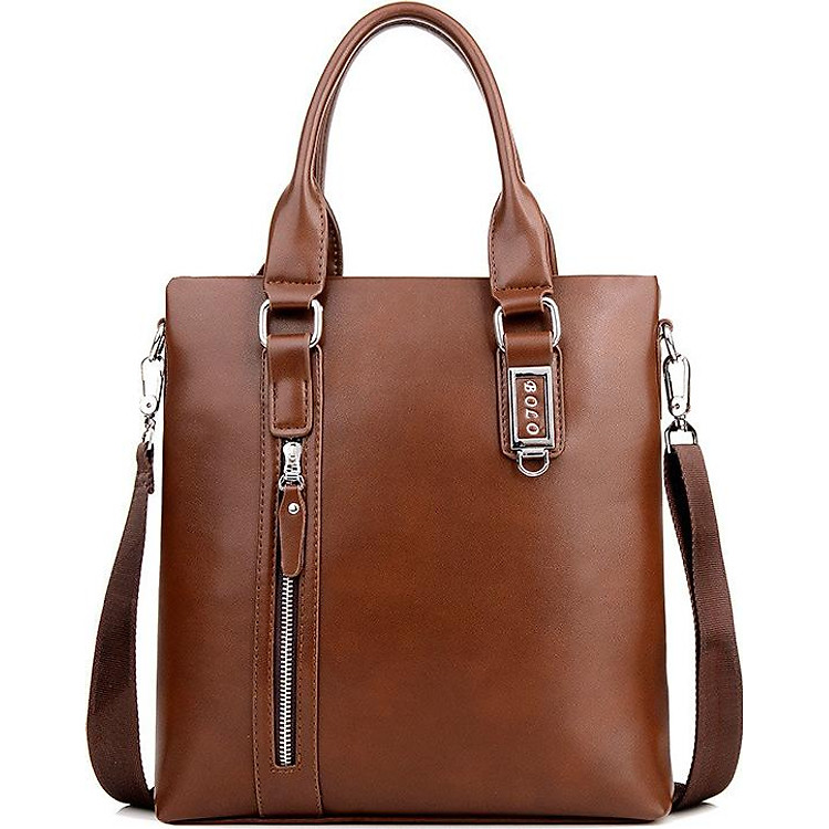 Túi Xách Công Sở Nam - Túi Xách Da Đeo Chéo Nam Công Sở Cao Cấp - KA0708 - Nâu