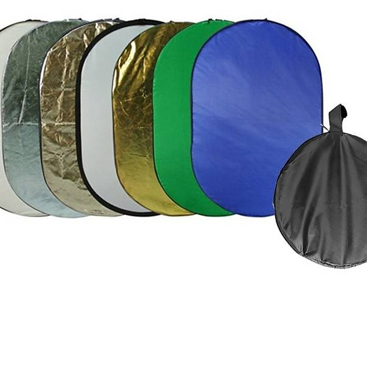 Hắt sáng 7 in 1 bầu dục kích thước 90x120cm