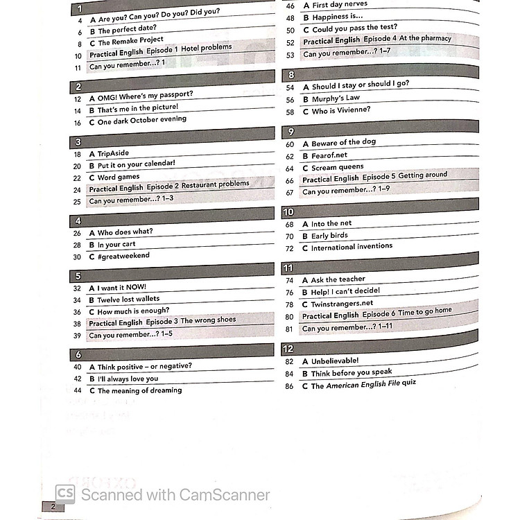 American English File: Level 2: Workbook - Ảnh 7