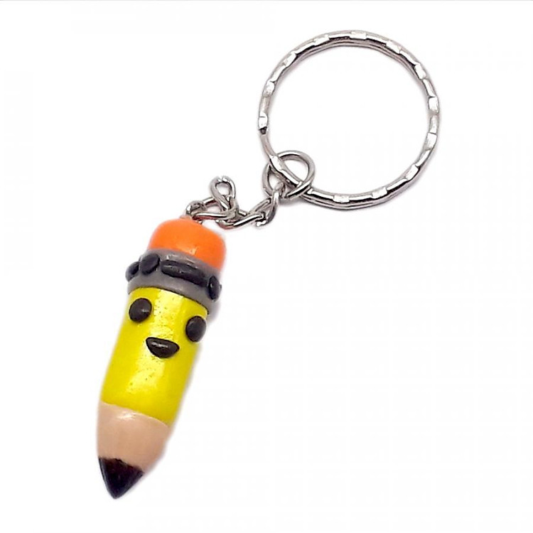 Móc Khóa Hình Bút Chì Vui Latin Handmade LT763