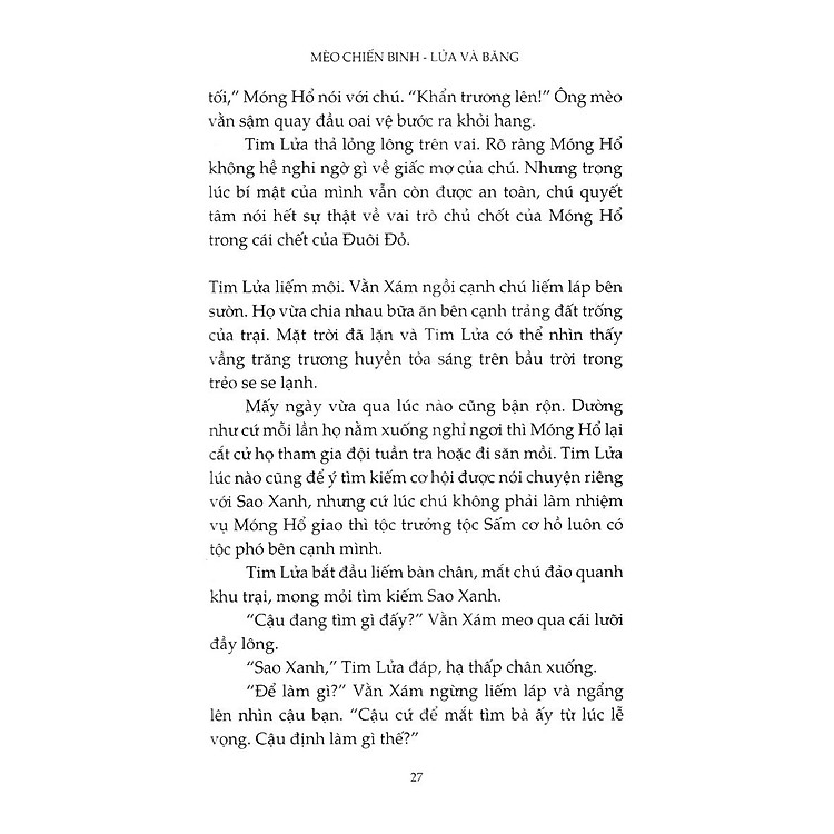 Mèo Chiến Binh - Lửa Và Băng (Tái Bản 2019) - Ảnh 5