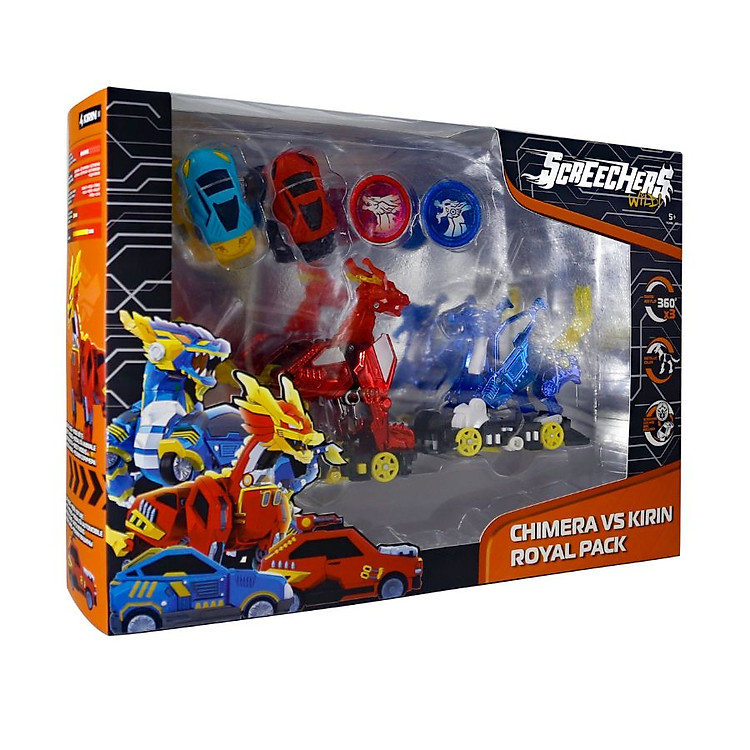 Mua Đồ Chơi Băng Hỏa Thần Long SCREECHERS Chính hãng Giá tốt - Hình ảnh 3