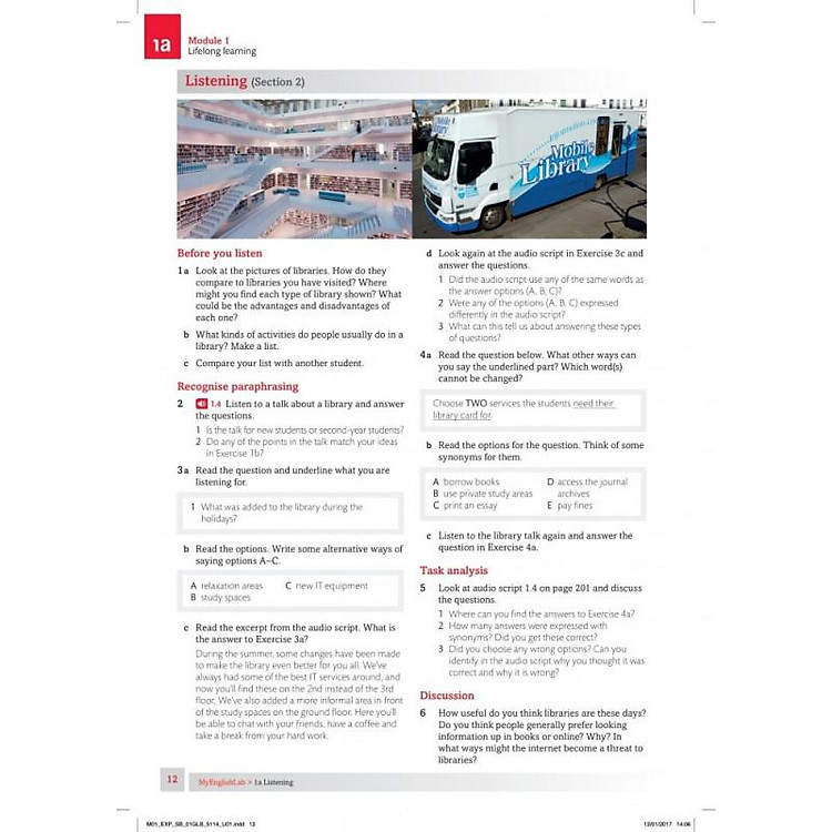 Expert IELTS Band 7.5 Student's Book with Online Audio - Ảnh 4