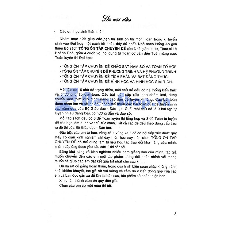 Tổng Ôn Tập Chuyên Đề: Phương Trình Và Hệ Phương Trình - Ảnh 2
