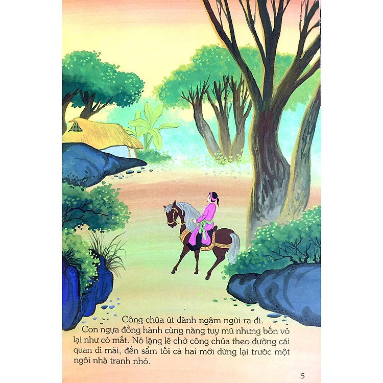 Nàng Công Chúa Bán Than - Tranh Truyện Dân Gian Việt Nam - Ảnh 3