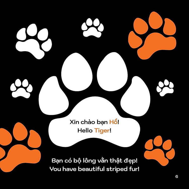 Bộ 6c Ehon Kích Thích Thị Giác Cho Bé 0-3 Tuổi - Song Ngữ Việt Anh - Ảnh 4