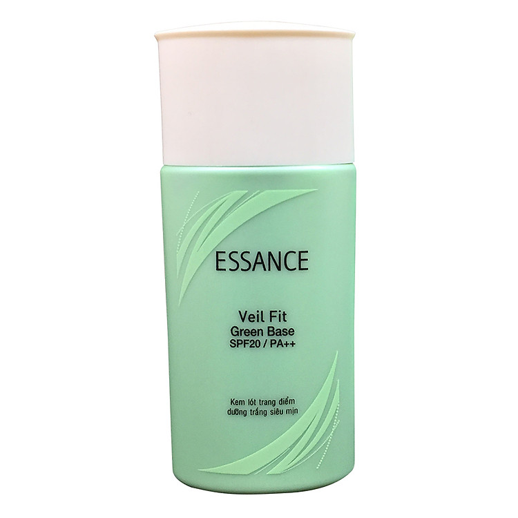 Kem Lót Trang Điểm Dưỡng Trắng Siêu Mịn Essance Veil Fit Green Base SPF20 /PA++ 30g