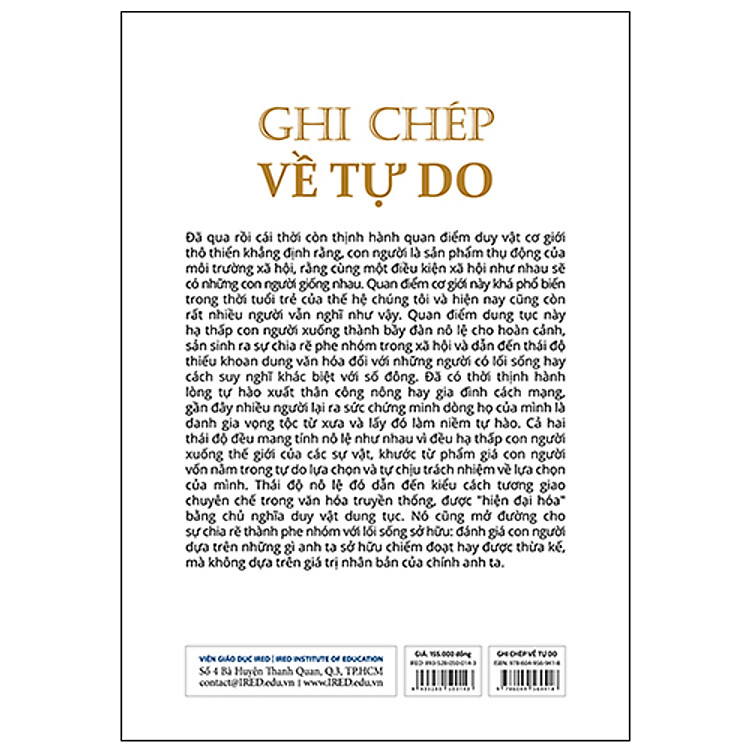 Ghi Chép Về Tự Do - Ảnh 2