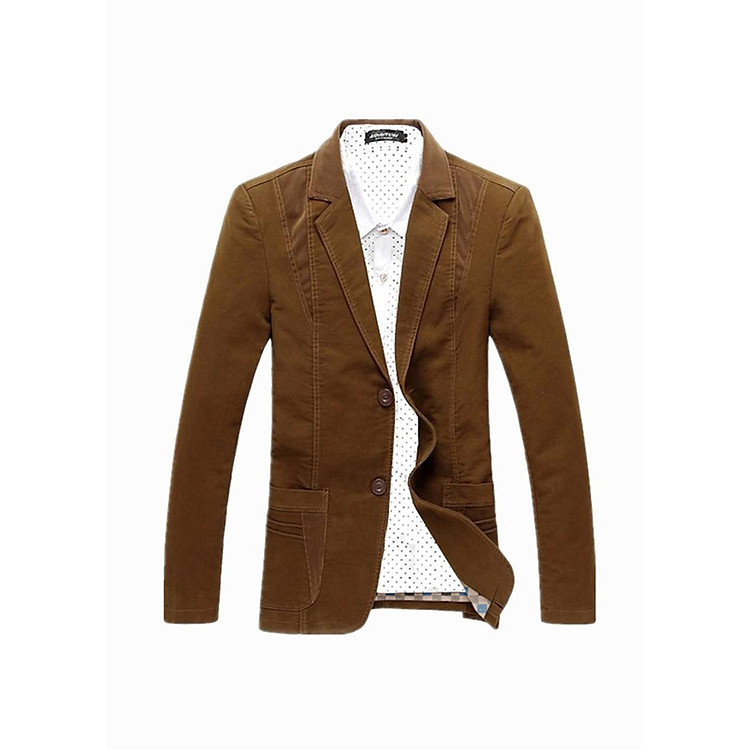 Áo Vest Kaki nam mùa thu 8012