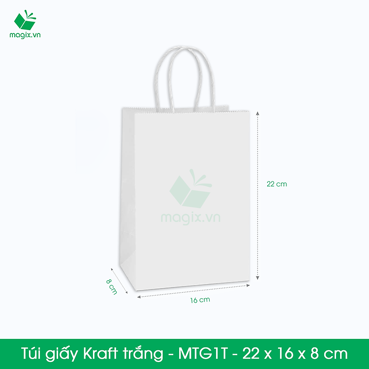 Túi Giấy Kraft Nhật Cao Cấp (25 chiếc)