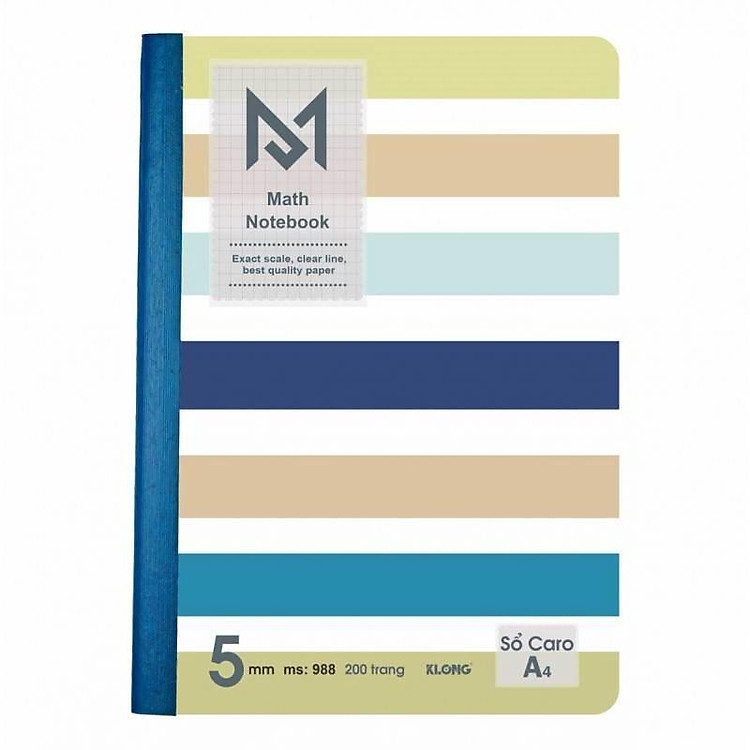 Vở Caro KLONG A4 (200 trang) - Ảnh 3