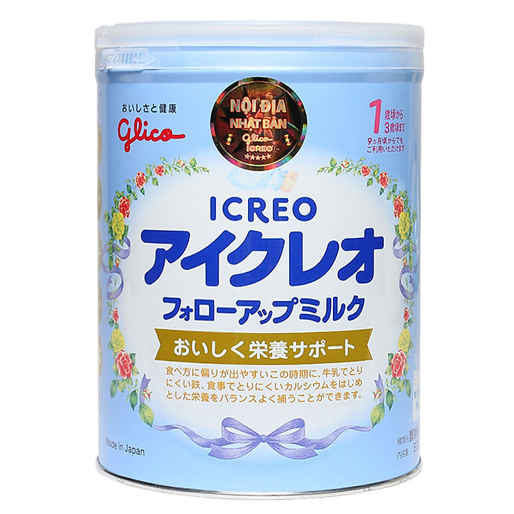 Sữa Glico Icreo Số 1 (820g)
