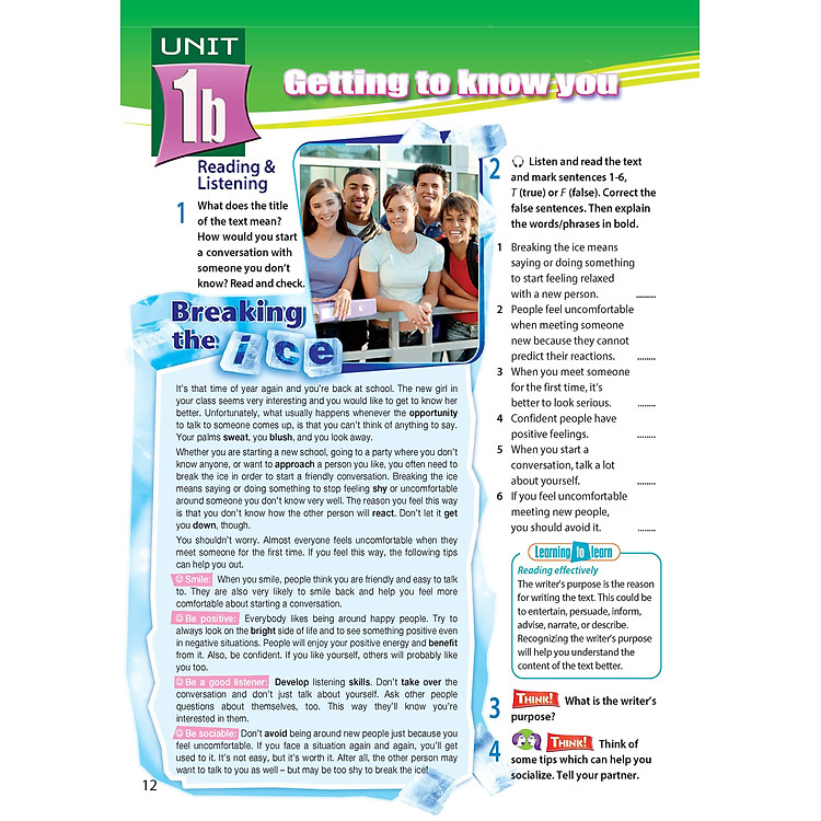 Access Grade 9 Student's Book - Ảnh 5