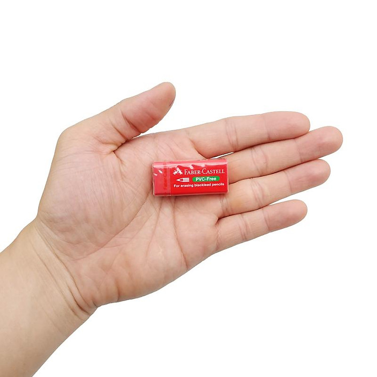 Gôm Tẩy Faber-Castell 189531 - Màu Đỏ - Ảnh 6