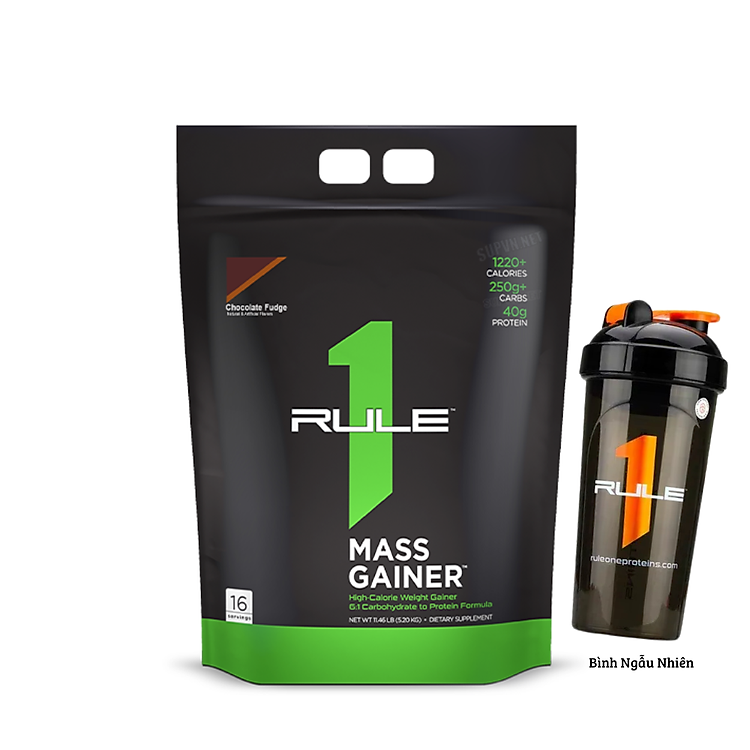 Sữa Tăng Cân Nhanh Rule 1 Mass Gainer 5.2kg (12Lbs - 16 lần dùng) - Rule One Protein