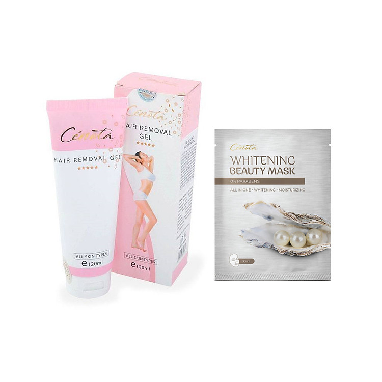 Kem Tẩy Lông Cenota cho nam nữ Tẩy sạch An Toàn TẶNG KÈM Mặt nạ trắng da nâng cơ Cenota